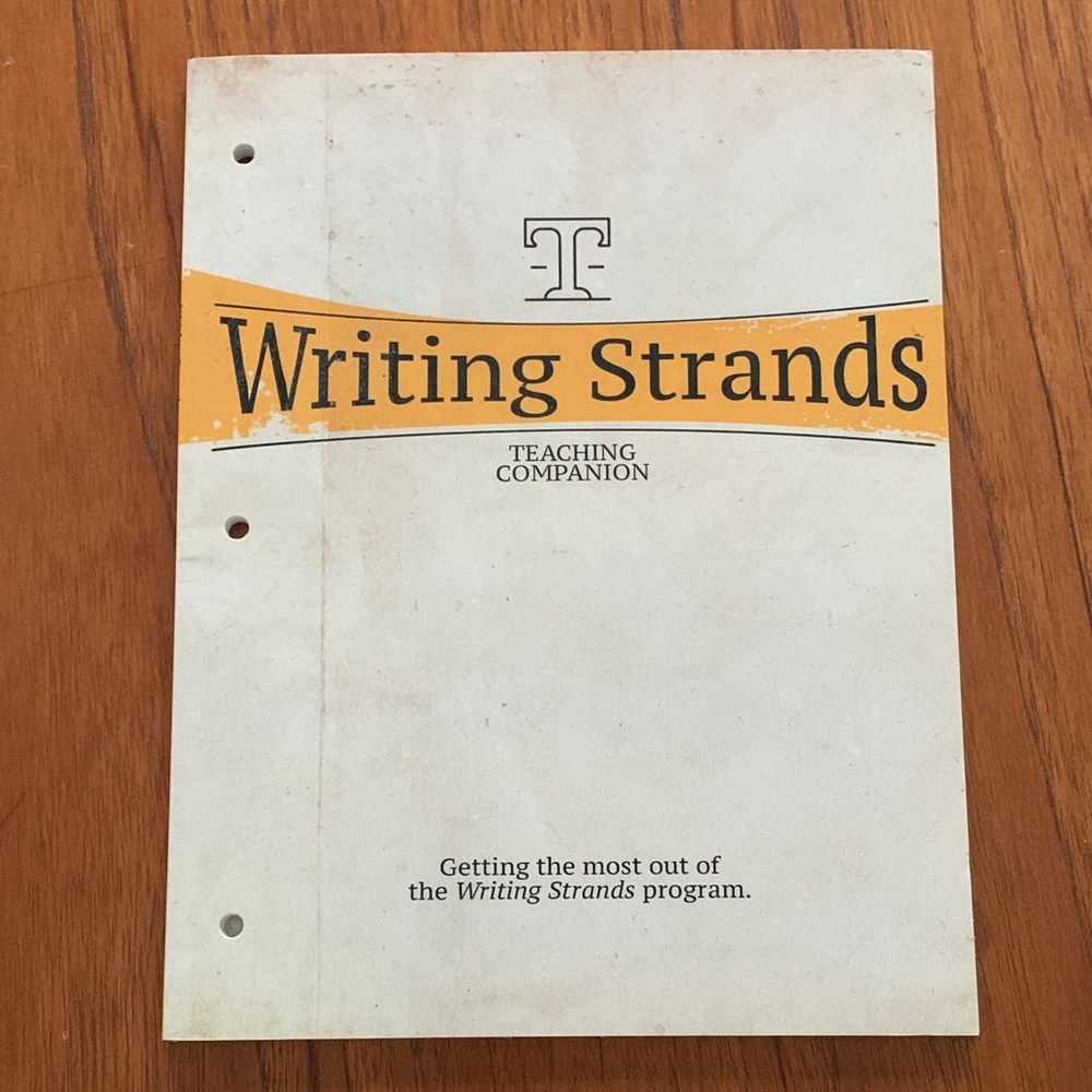 Writing Strands Beginning 1 & 2 Curriculum Set with Teaching Guide New - Picture 8 of 12